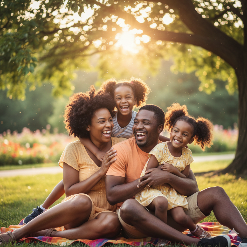 Family gathering at Mivule Shades